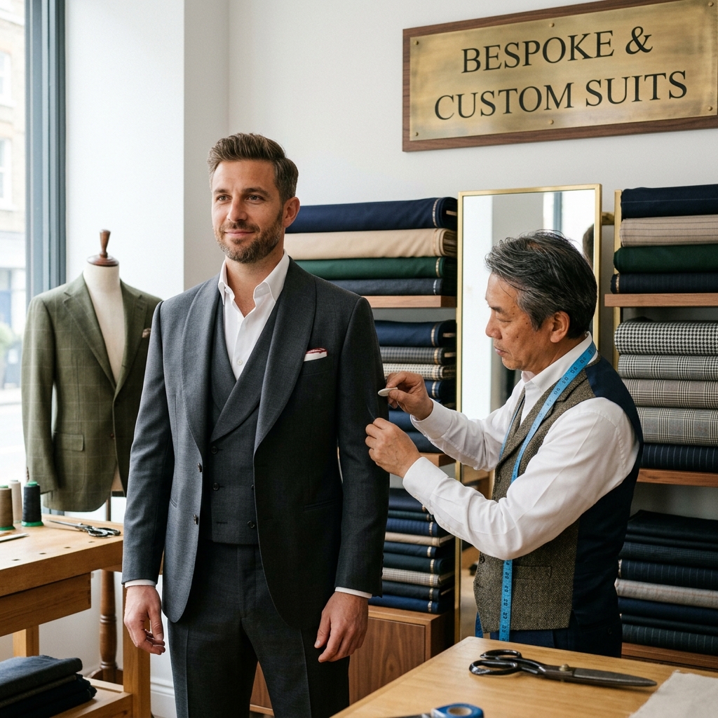 Bespoke & Custom Suit Tailoring Services