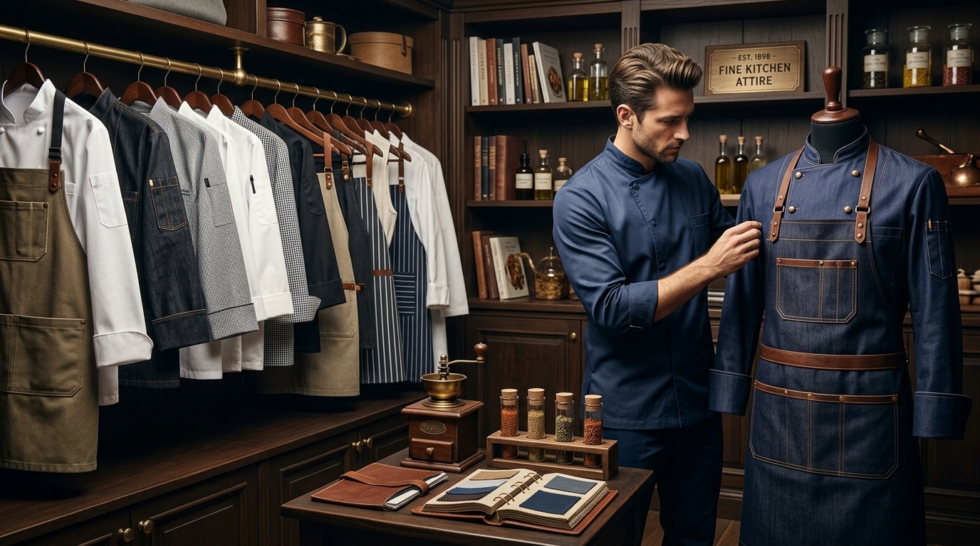 Custom Chef Uniforms & Kitchen Workwear Collection