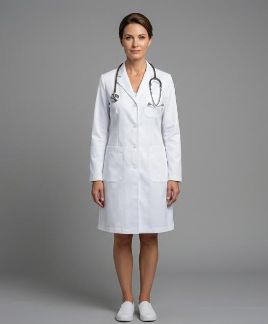 Professional doctor lab coat uniform