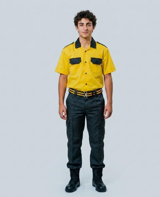Industrial security officer work uniform