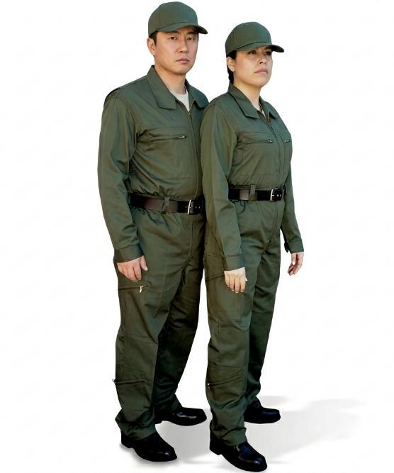 Military security guard uniform set