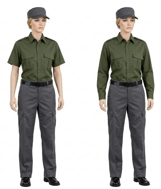 Security guard shirt trouser uniform