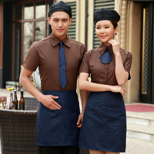 Professional restaurant staff uniform