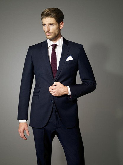 Tailored corporate business suit by DRSH Uniforms, Dubai