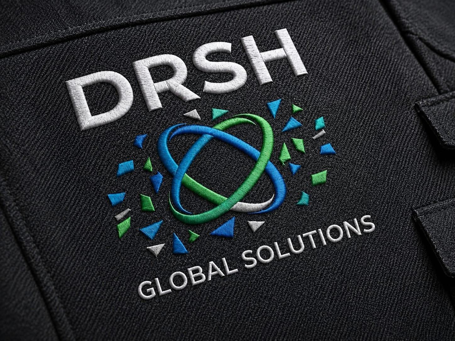 Custom Embroidered Company Logo on Polo Shirt