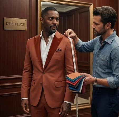Custom tailored executive business suit
