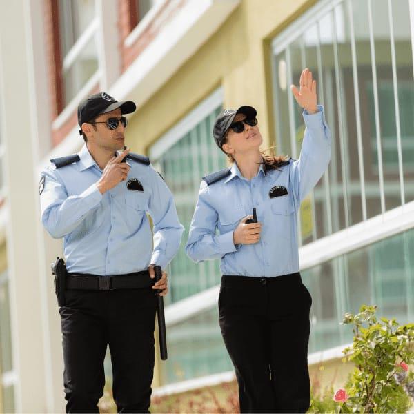 Professional security guard uniform set