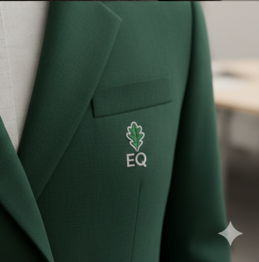 Custom logo embroidered corporate blazer